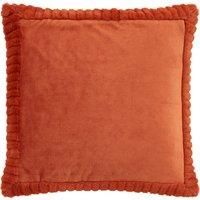 Catherine Lansfield Velvet & Faux Fur Soft Cosy Cushion
