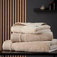 Content by Terence Conran Zero Twist Cotton Modal 90x140cm Bath Sheet Natural