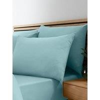 Catherine Lansfield So Soft Easy Iron Standard Pillowcase Pack of 4 Duck egg Blue