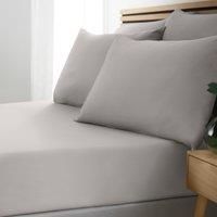 Catherine Lansfield So Soft Easy Iron King Fitted Sheet Grey