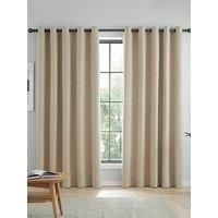 Catherine Lansfield Wilson Blackout Thermal 229x229cm Curtains Two Panels Green