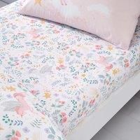 Pink Catherine Lansfield Fairytale Unicorn Magic Bedding Curtains Matching Range