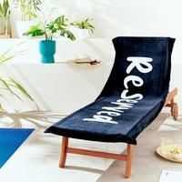 'Reserved' Beach Sun Lounger Towel