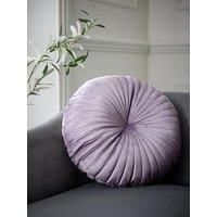 Catherine Lansfield Round Cushion Soft Touch 40x40cm Cushion Olive Green