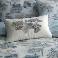 RHS Japanese Garden 100% Cotton 200TC Reversible Duvet Cover Bedding Set Seafoam