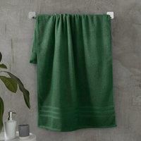 Catherine Lansfield Zero Twist Cotton Bath Towel Forest Green