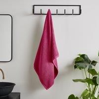 Catherine Lansfield Quick Dry Cotton 70x120 cm Bath Towel Hot Pink
