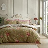 Bridgerton By Catherine Lansfield Penelope Floral Duvet Set- Super King