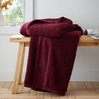 Catherine Lansfield So Soft Velvet Boucle Throw