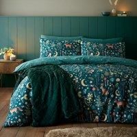 Catherine Lansfield Enchanted Twilight Reversible Duvet Cover Set