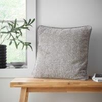 Catherine Lansfield Wilson Plain Chenille 45x45 cm Cushion Grey