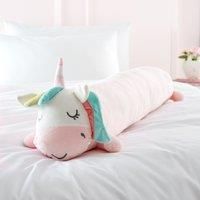 Catherine Lansfield Cuddle Friends Unicorn Cushion - Pink