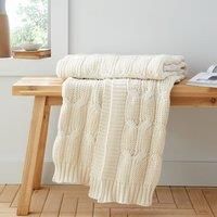 Catherine Lansfield Chunky Marl Knit Throw
