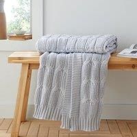 Catherine Lansfield Chunky Marl Knit Throw