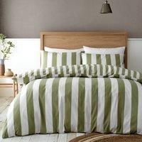 Catherine Lansfield Cove Stripe Duvet Cover Set