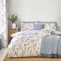 Catherine Lansfield Grasmere Floral Reversible Single Duvet Cover Set with Pillowcase Lilac