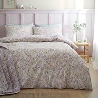 Bianca Ditsy Floral Reversible Duvet Cover Bedding Set Lilac