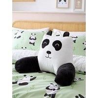 Catherine Lansfield Kids Perry Panda Cuddle Cushion Back Rest Pink