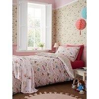 Belle & Boo Fairytale Reversible 100% Cotton Duvet Set Pink