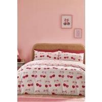 Catherine Lansfield Cherries And Bows Duvet Set