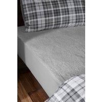Catherine Lansfield Thermal Sherpa Underblanket Double Under Fitted Sheet Grey