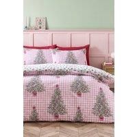 Catherine Lansfield Christmas Sweets and Treats Polycotton Duvet Cover & Pillowcase Set