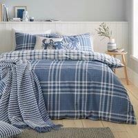 Catherine Lansfield Kelso Check Duvet Cover Set