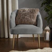 Catherine Lansfield Cuddly Cushion 45x45cm Natural