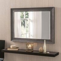 Yearn Framed Mirror Dark Grey Grey