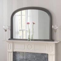 Yearn Contemporary Overmantle 112x77cm Dark Grey Grey