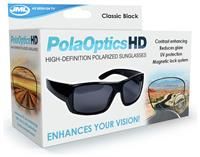 JML PolaOptics HD Polarized Black Sunglasses