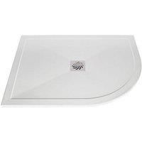 Bathstore Everstone Offset Quadrant Right Hand Shower Tray 1100 x 800mm