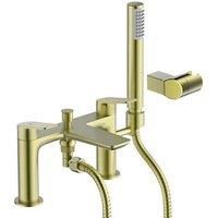Bathstore Aero Shower Mixer Tap  Brushed Brass