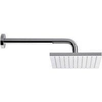 Bathstore Fresh Square Fixed Shower Head (with wall arm)
