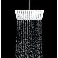 Bathstore Piano 200mm Square Shower Head (with ceiling arm)