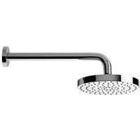 Bathstore Airdrop 180mm Fixed Shower Head (with wall arm)
