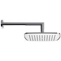 Bathstore Pearl Fixed Shower Head (with angled wall arm)