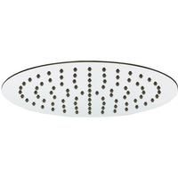 Bathstore Piano 250mm Round Shower Head (with Angled Wall Arm)