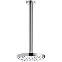 Bathstore Airdrop 180mm Fixed Shower Head (with long ceiling arm)