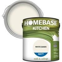 Homebase Kitchen Matt Paint - White Sands 2.5L
