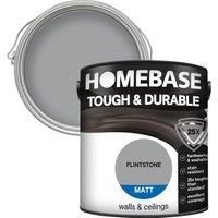 Homebase Tough & Durable Matt Paint - Flintstone 2.5L