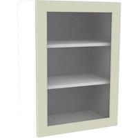 Country Shaker Cream 500mm Glass Wall Unit