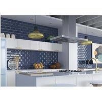 Metro Bevelled Navy Ceramic Wall Tile 200 x 100mm - 0.5sqm pack