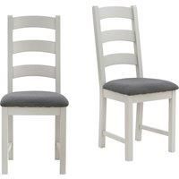 Norbury Dining Chair  Set of 2  Grey