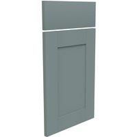 Classic Shaker Kitchen Cabinet Door and Drawer Front (W)397mm - Green