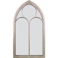 MirrorOutlet Somerley Chapel Arch Large Garden Mirror - 150x81cm