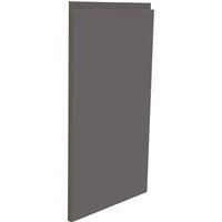 Handleless Kitchen Cabinet Door (W)397mm - Matt Dark Grey