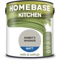Homebase Kitchen Matt Paint Rabbit's Whisker - 2.5L