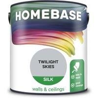 Homebase Silk Emulsion Paint Twilight Skies - 2.5L