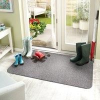 Marvel Mats Washable Doormat Slate Grey